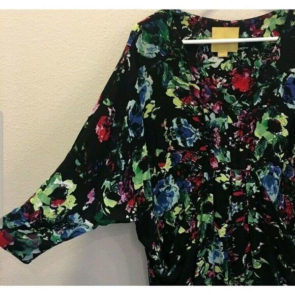 Maeve Petal Palette Dress Floral Dolman Pockets - Picture 4 of 6